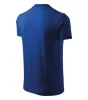 V-neck póló unisex királykék S