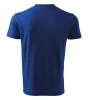 V-neck póló unisex királykék L