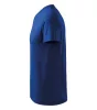 V-neck póló unisex királykék L