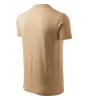 V-neck póló unisex homok S
