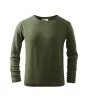 Fit-T LS póló gyerek khaki 122 cm/6 éves