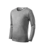Fit-T LS póló gyerek sötétszürke melírozott 158 cm/12 éves