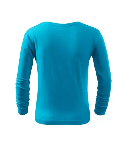Fit-T LS póló gyerek türkiz 110 cm/4 éves