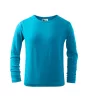Fit-T LS póló gyerek türkiz 134 cm/8 éves