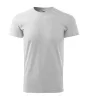 Heavy New póló unisex világosszürke melírozott L