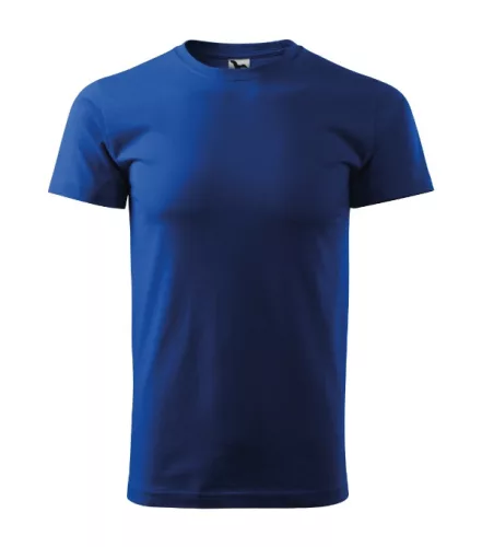 Heavy New póló unisex királykék L