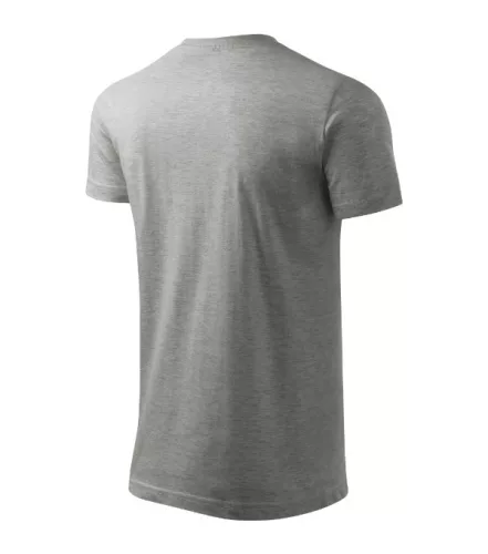 Heavy New póló unisex sötétszürke melírozott XS