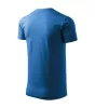 Heavy New póló unisex azúrkék L