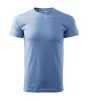 Heavy New póló unisex égszínkék XS