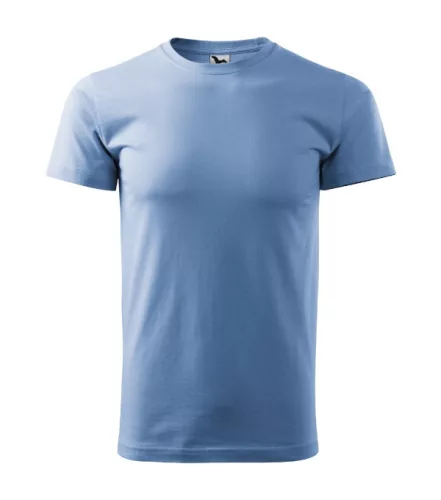 Heavy New póló unisex égszínkék XS