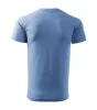 Heavy New póló unisex égszínkék XS