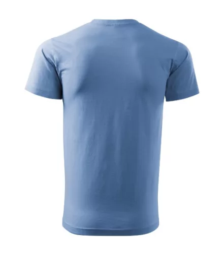 Heavy New póló unisex égszínkék XS