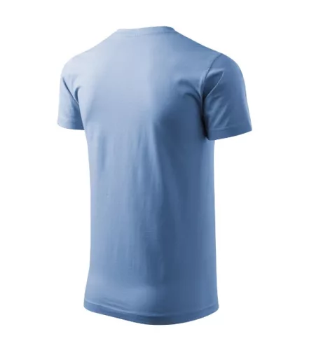 Heavy New póló unisex égszínkék XS