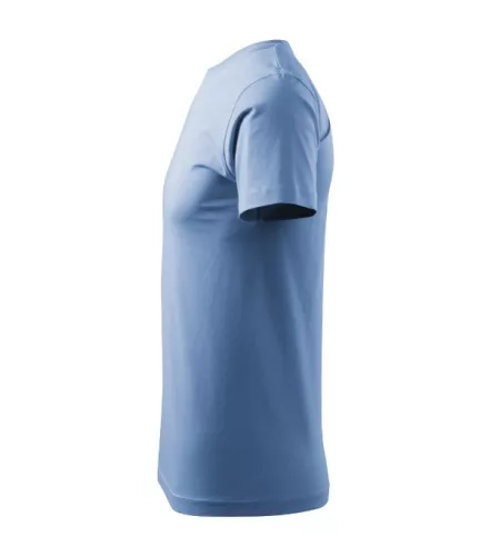 Heavy New póló unisex égszínkék XS