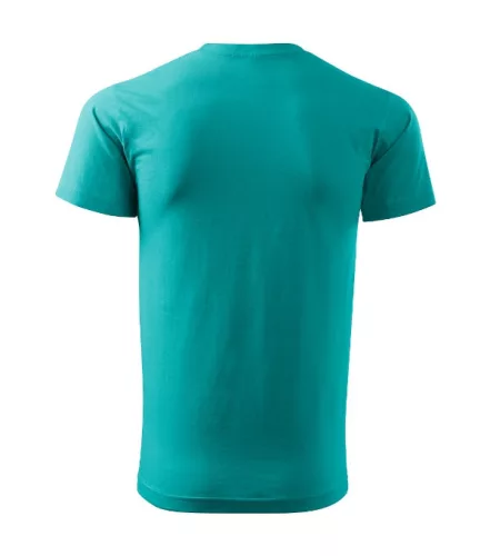 Heavy New póló unisex smaragdzöld XS