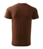 Heavy New póló unisex csokoládébarna 2XL