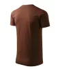 Heavy New póló unisex csokoládébarna 2XL