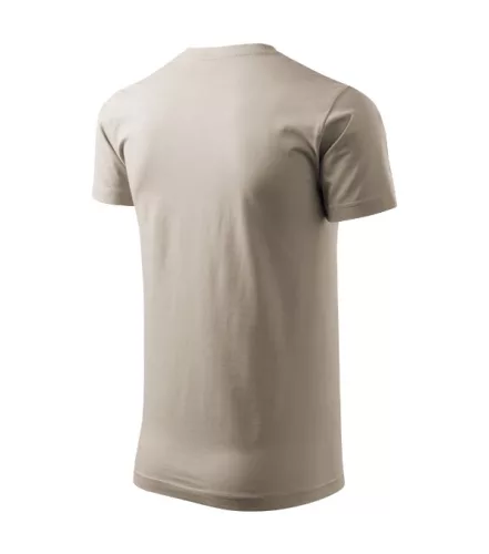 Heavy New póló unisex drappos szürke L