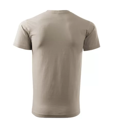 Heavy New póló unisex drappos szürke XL