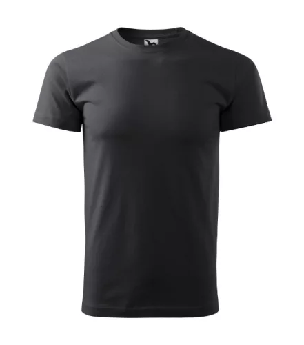 Heavy New póló unisex ébenszürke XS