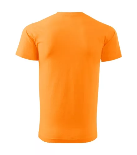 Heavy New póló unisex mandarinsárga XL