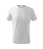 Basic póló gyerek fehér 110 cm/4 éves
