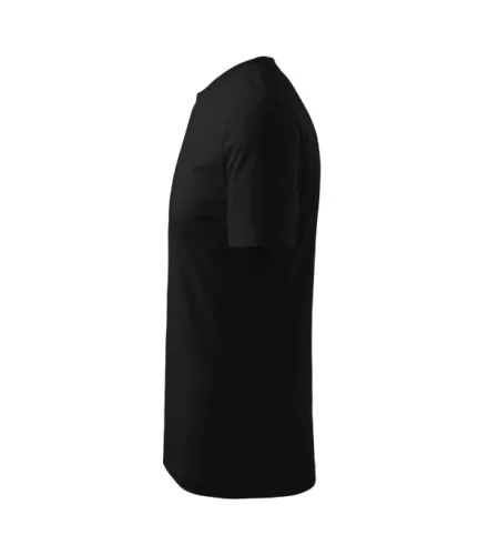 Basic póló gyerek fekete 158 cm/12 éves