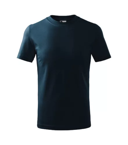 Basic póló gyerek tengerészkék 158 cm/12 éves