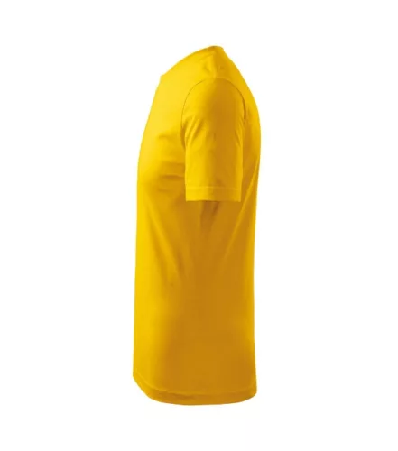 Basic póló gyerek sárga 134 cm/8 éves