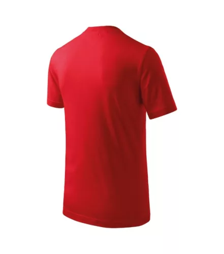 Basic póló gyerek piros 158 cm/12 éves