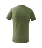 Basic póló gyerek khaki 146 cm/10 éves