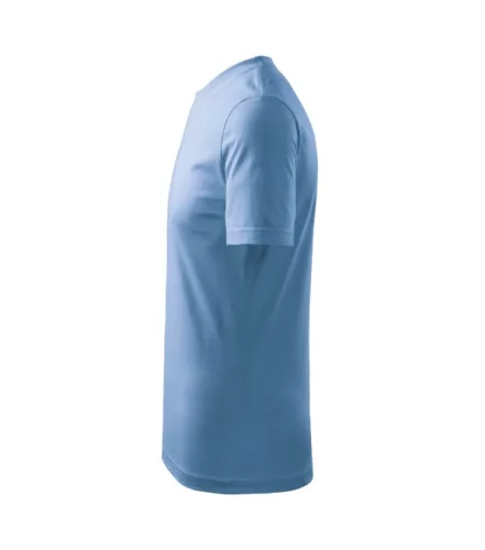 Basic póló gyerek égszínkék 158 cm/12 éves