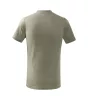 Basic póló gyerek világos khaki 146 cm/10 éves