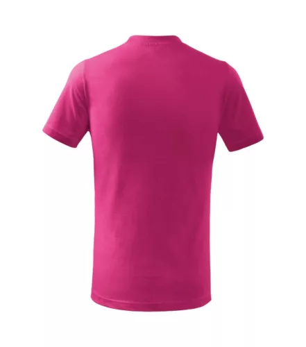 Basic póló gyerek málna 122 cm/6 éves