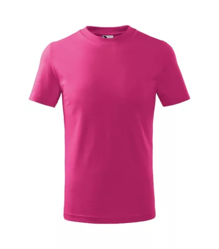 Basic póló gyerek málna 146 cm/10 éves