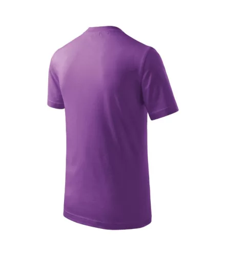 Basic póló gyerek lila 158 cm/12 éves