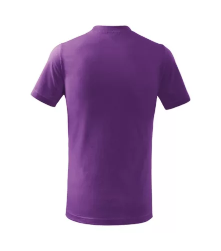Basic póló gyerek lila 134 cm/8 éves