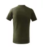 Basic póló gyerek military 158 cm/12 éves