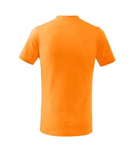 Basic póló gyerek mandarinsárga 134 cm/8 éves