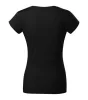 Fit V-neck póló női fekete S