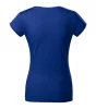 Fit V-neck póló női királykék XS