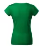 Póló női Fit V-neck 162 fűzöld L méret