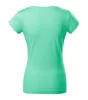 Póló női Fit V-neck 162 menta M méret