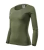Fit-T LS póló női khaki XS