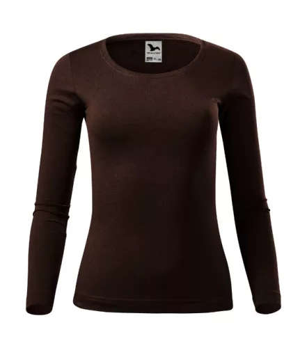 Fit-T LS póló női kávé 2XL