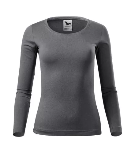 Fit-T LS póló női acélszürke XL