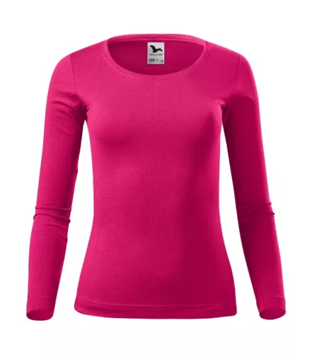 Fit-T LS póló női málna 2XL