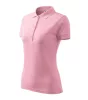 Pique Polo galléros póló női rózsaszín 2XL