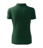 Pique Polo galléros póló női dark green XS