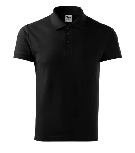 Cotton galléros póló férfi fekete XL